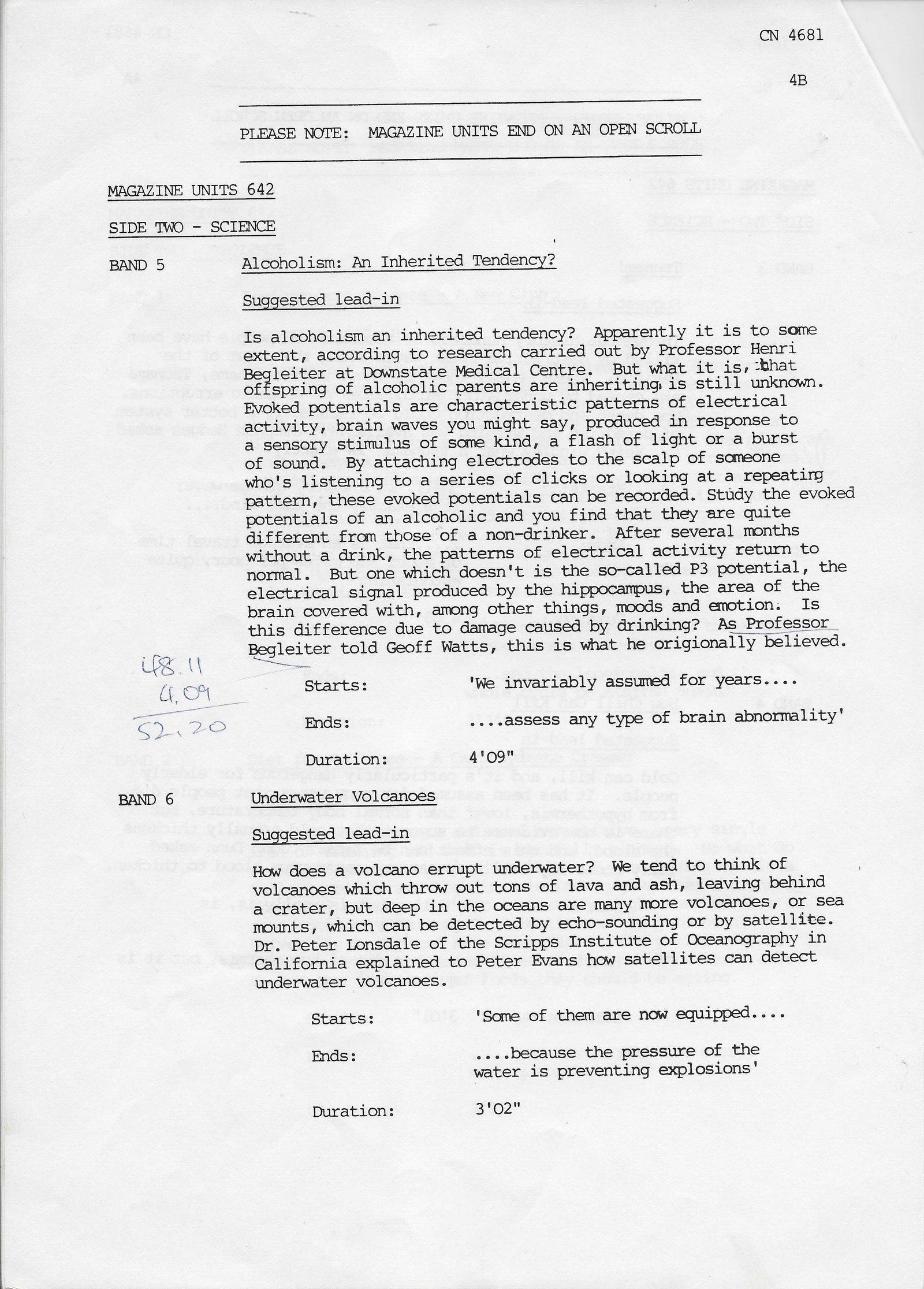 Inserts from CN 4681